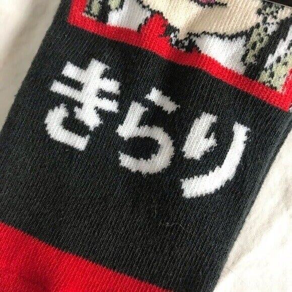 Kakegurui Kirari Mombami Chibi NWT No Show Adult One Size Socks Anime - Picture 3 of 4